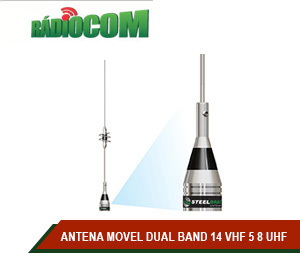 ANTENA MOVEL DUAL BAND 14 VHF 5 8 UHF