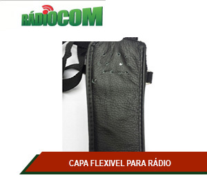 CAPA FLEXIVEL PARA RÁDIO