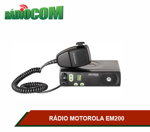 RÁDIO MOTOROLA EM200